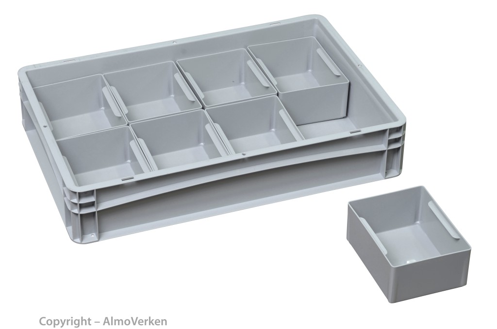 Insert boxes 1/8 176x137x80 mm